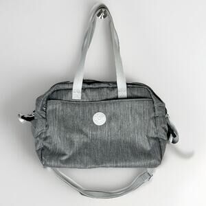 Kipling Popper Baby Diaper Bag Tote Gray